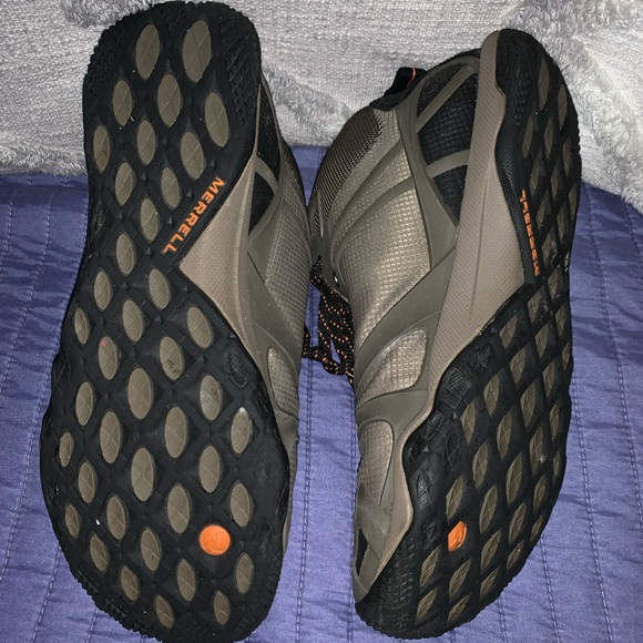 MERRELL’s men’s 10.5 army green and orange - Picture 7 of 9